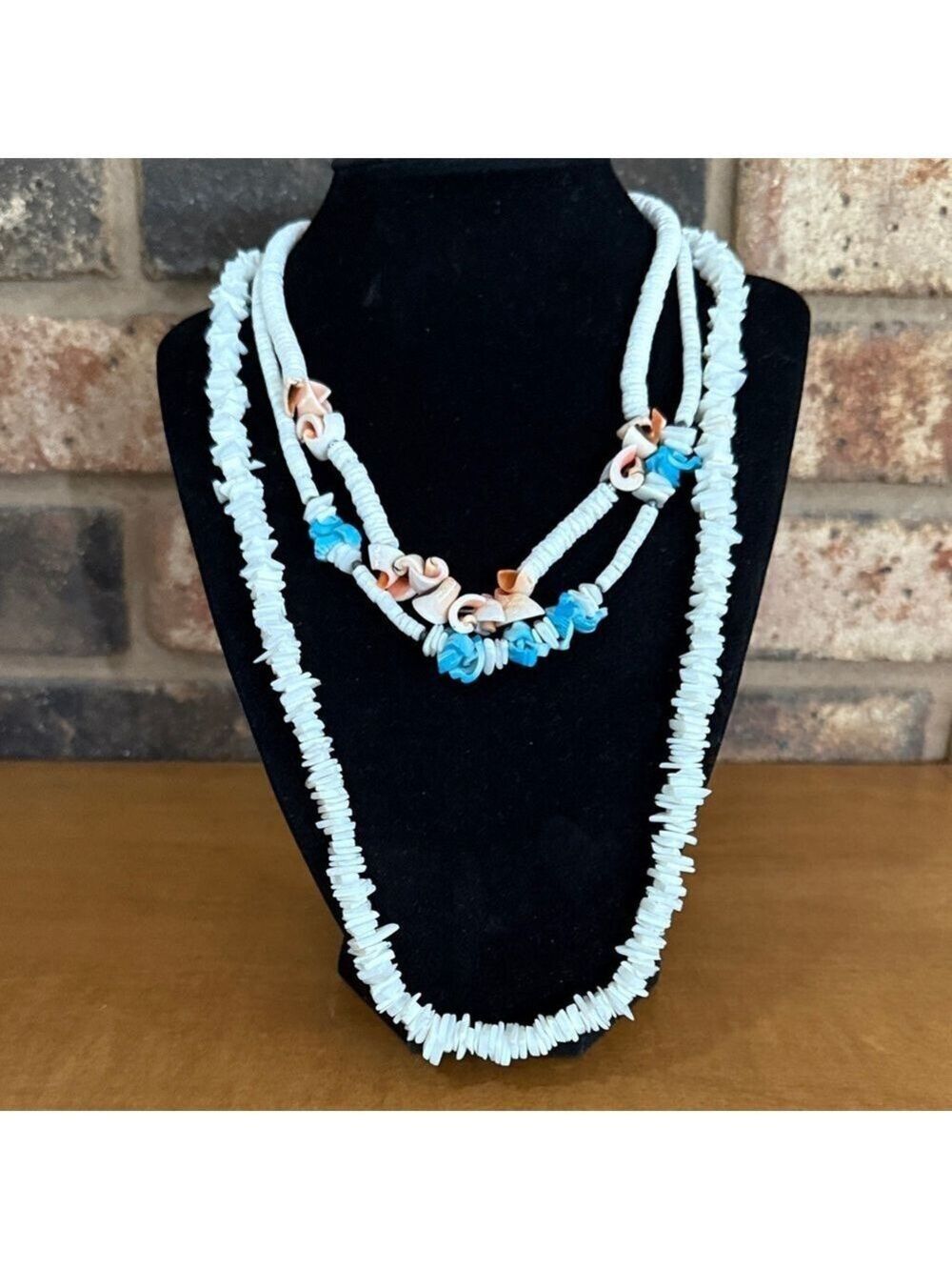 Vintage Puka Shell Necklace Bundle